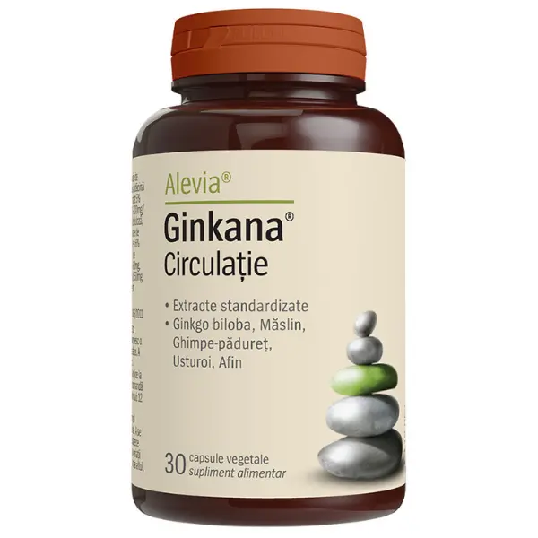 Ginkana Circulatie, Alevia | 30 capsule
