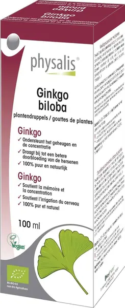 Ginkgo biloba, 100 ml, Physalis