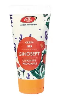 Ginosept crema cu plante medicinale G93 50ml Fares