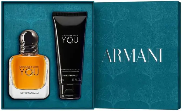 Giorgio Armani Set Stronger With You - Apă de toaletă și loțiune, 50 + 75 ml