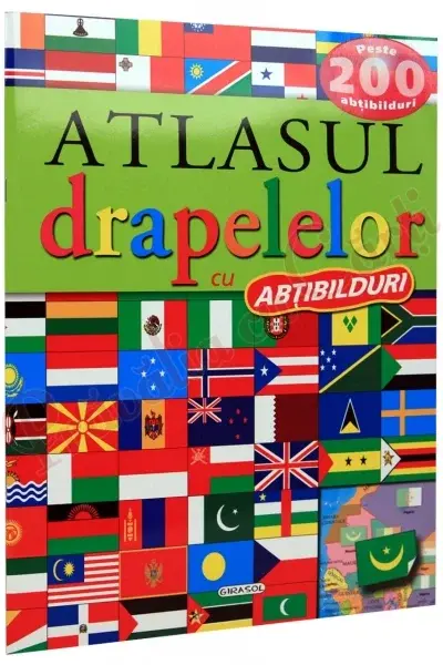 Girasol - Atlasul drapelelor cu abtibilduri