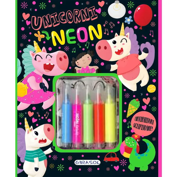 GIRASOL Unicorni neon