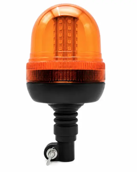 Girofar LED Galben 40 LED-uri Fixare cu Fir (12V-24V)