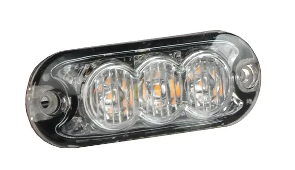 Girofar (portocaliu, 12 24V, LED, fixare orizontala, directionala; pentru montaj pe suprafete verticale)