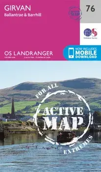 Girvan, Ballantrae & Barrhill. February 2016 ed, Sheet Map/Ordnance Survey