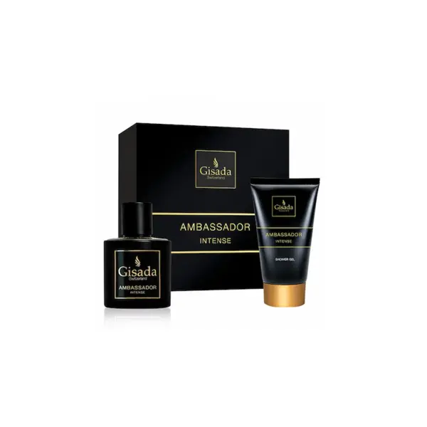 Gisada Ambassador Intense Apa de parfum pentru barbati EDP Volum Volum - 50 ml EDP + 100 ml gel de duș