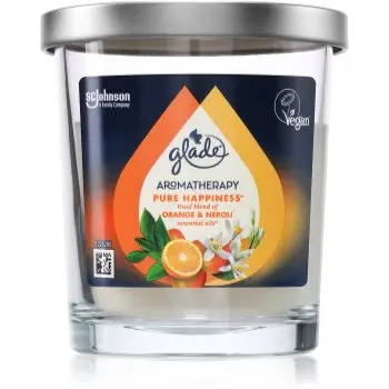 GLADE Aromatherapy Pure Happiness lumânare parfumată