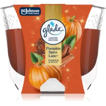 GLADE Pumpkin Spice Latté lumânare parfumată