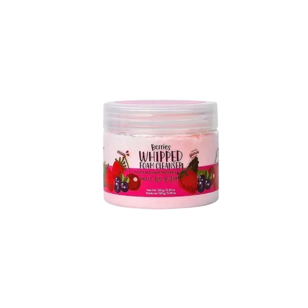 Glamfox Berries Whipped Foam Cleanser Spumă de curățare facială cu fructe de pădure Volum 150 g
