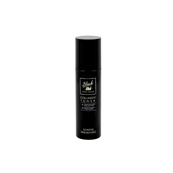 Glamfox Black Snail Mucin Collagen Toner Toner facial Volum 200 ml