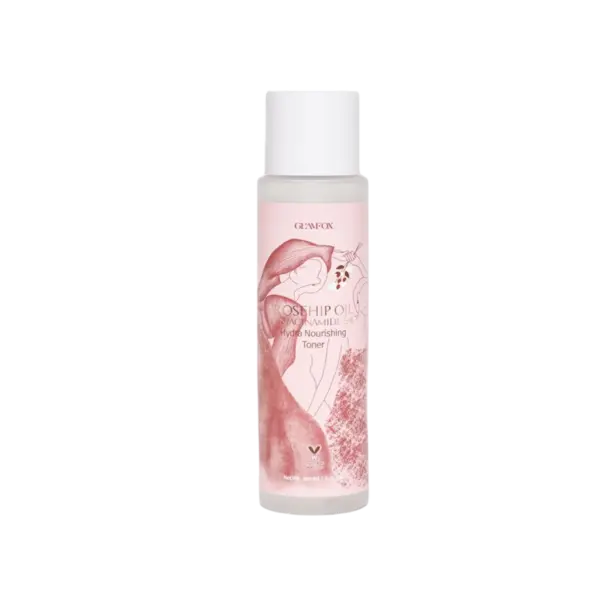 Glamfox Rosehip Oil Niacinamide 5% Hydra Nourishing Toner Toner facial Volum 200 ml