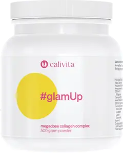 glamUp CaliVita (500g) colagen si acid hialurnic pentru reducerea ridurilor.