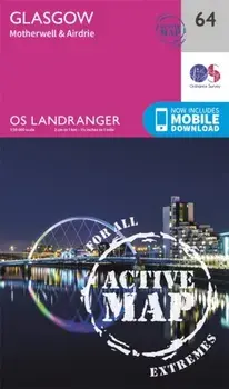Glasgow, Motherwell & Airdrie. February 2016 ed, Sheet Map/Ordnance Survey