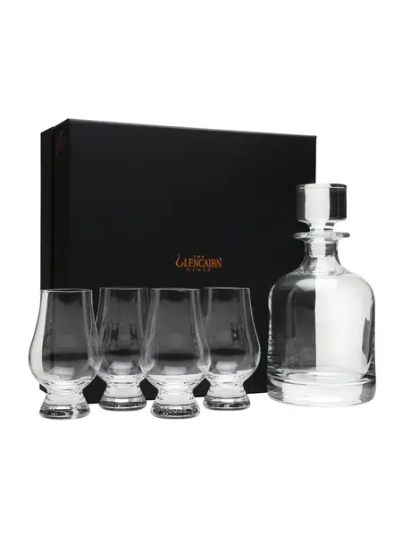 Glencairn Decanter+4 Pahare Cristal Cutie