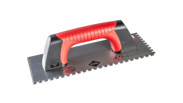 Gletiera dintata cu maner Rubiflex 28cm, 6x6mm - RUBI-75955