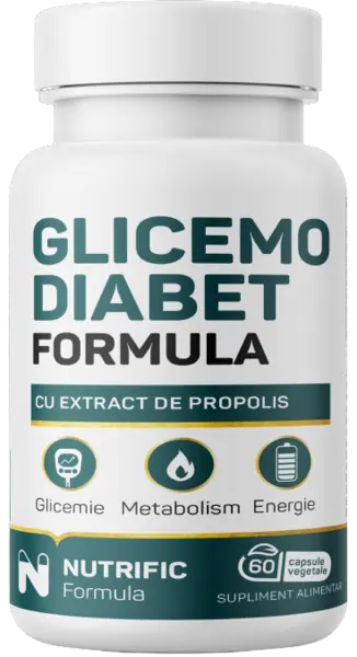 Glicemo Diabet Formula, 60 capsule, Nutrific