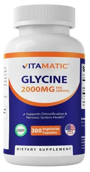 Glicină, 300 capsule, Vitamatic