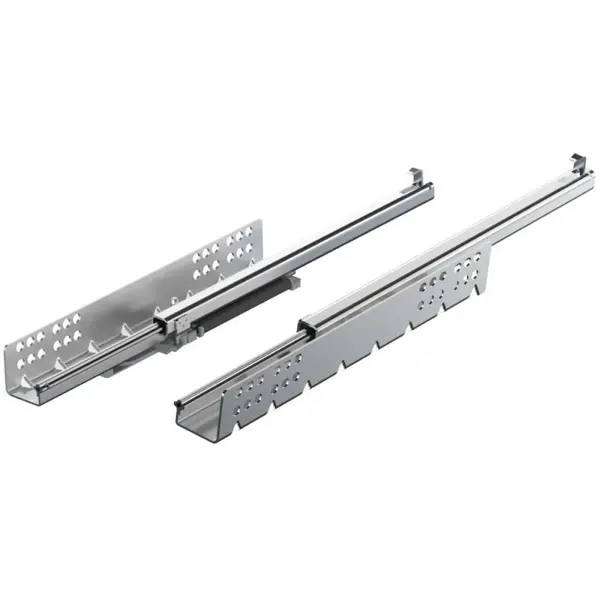 Glisiera Idealslide, Instalare cu Pini, cu Amortizare, L350 mm, Extensie Partiala