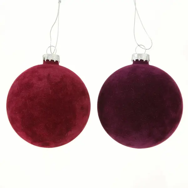 Glob - Christmas Velvet Sphere - doua culori | Boltze
