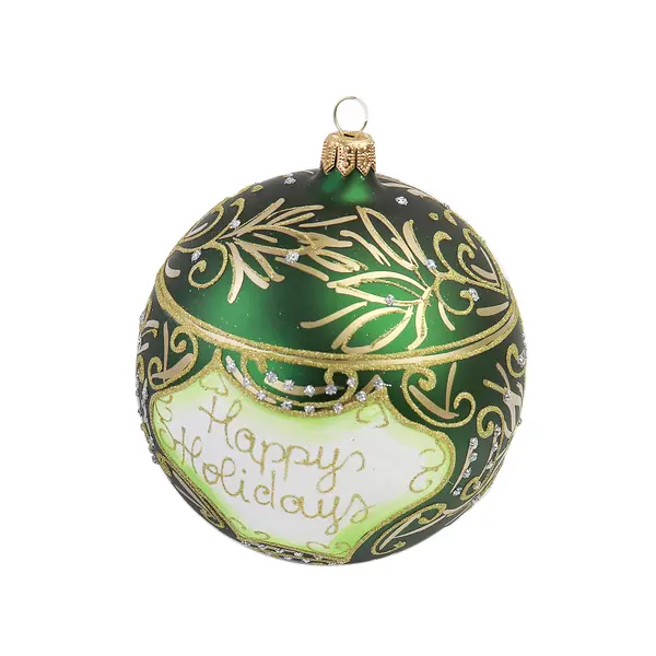 Glob - Verde Happy Greetings | ProdGlob Clasic Glass