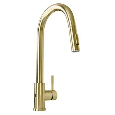 Globalo Baterie sanitara bucatarie GLOBALO LORETIO TOUCHLESS, Auriu Mat
