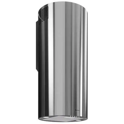 Globalo Hota cilindrica decorativa de perete Globalo, Lobelio 39.1 Inox, clasa energetica B, capacitate de absorbtie 570 mc/h, 3 trepte
