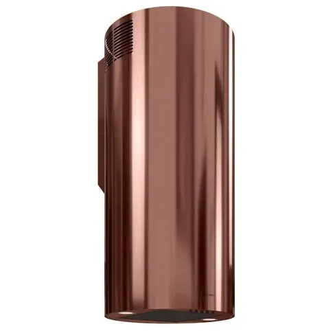Globalo Hota cilindrica decorativa de perete Globalo, Lobelio 39.1 Wine Copper, clasa energetica B, capacitate de absorbtie 570 mc/h, 3 trepte, Cupru