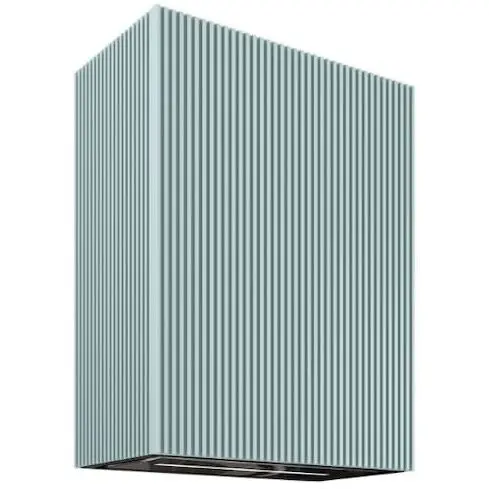 Globalo Hota decorativa GLOBALO LOWIO 60.1, integrata in dulap cu fronturi riflate BL/MINT, clasa energetica A+, capacitate de absorbtie 720 mc/h, 4 trepte, Verde menta