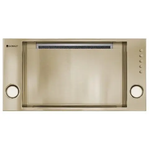 Globalo Hota incorporabila GLOBALO Retio 60.2, Clasa energetica B, latime 60, adancime 28 cm, control cu butoane, gama de viteza: 3, capacitate max. 525 m 3/h, Auriu