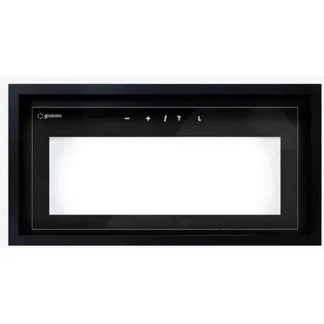Globalo Hota incorporabila Salviro 60.1 . Clasa energetica B, latime 60, adancime 31 cm, control tactil cu display LED, gama de viteza: 3 + boost, capacitate max. 520 m 3/h, Negru