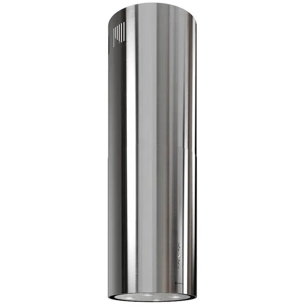 Globalo Hota tip Insula Globalo, Cylindro Isola 39.7, clasa energetica B, capacitate de absorbtie 742 mc/h, 4 trepte, Inox/ Argintiu