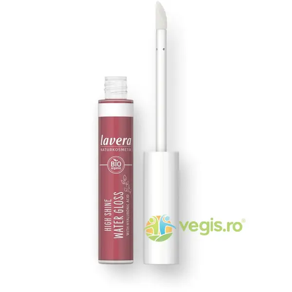 Gloss pentru Buze cu Acid Hialuronic Hot Cherry 02 - High Shine Water Gloss 5.5ml