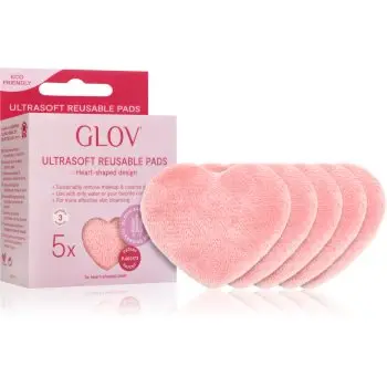 GLOV Heart-Shaped Ultrasoft dischete demachiante lavabile
