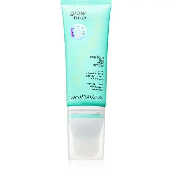Glow Hub Glow Giver masca pentru exfoliere pentru o piele mai luminoasa 100 ml