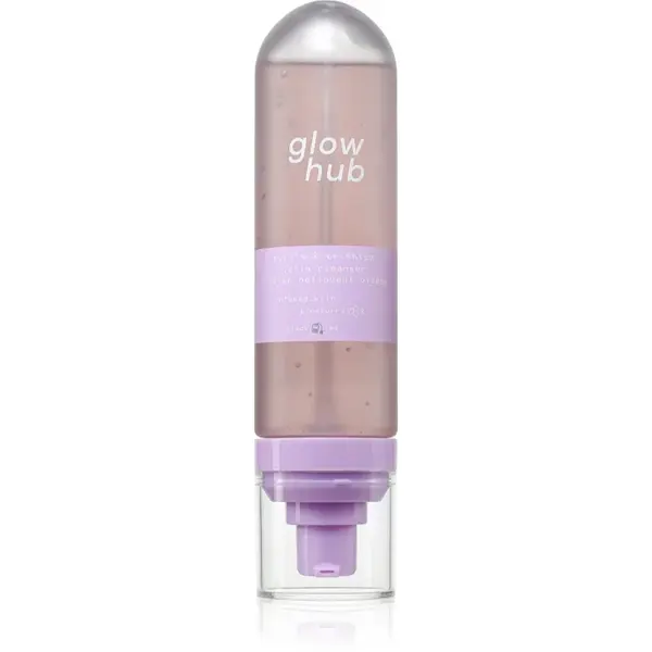Glow Hub Purify & Brighten gel de curățare, cu efect de iluminare 120 ml