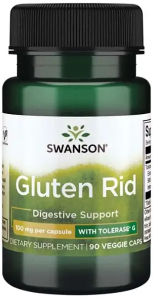Gluten Rid, 100 mg, 90 capsule vegetale, Swanson