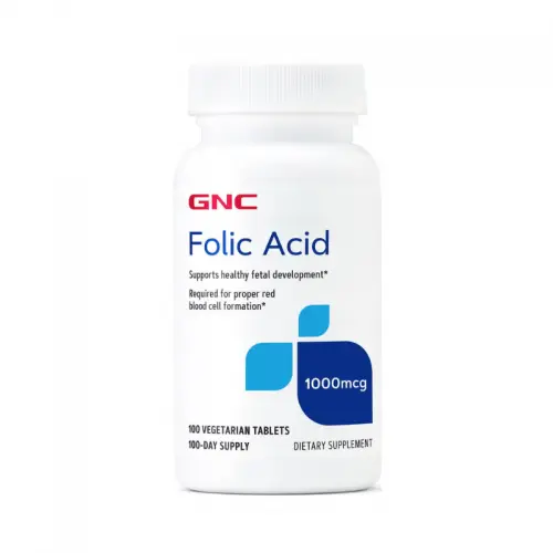 GNC Acid folic 1000mcg x 100 tab.253413 Zephyr Labs