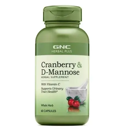 GNC Herbal Plus Merisor si D-Manoza + Vitamina C – 60 Capsule