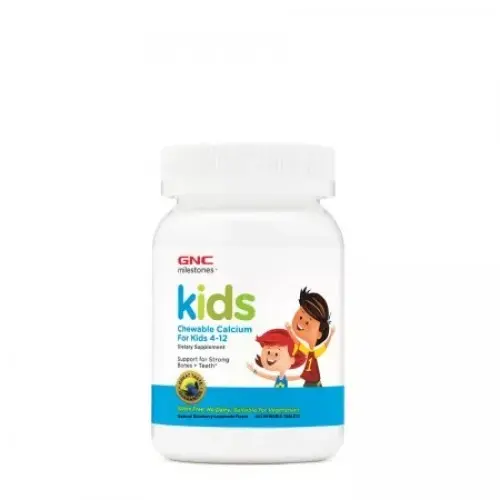 GNC Milestones Kids chewable calcium copii 4-12 ani x 60 tab.mast.584766 Zephyr Labs
