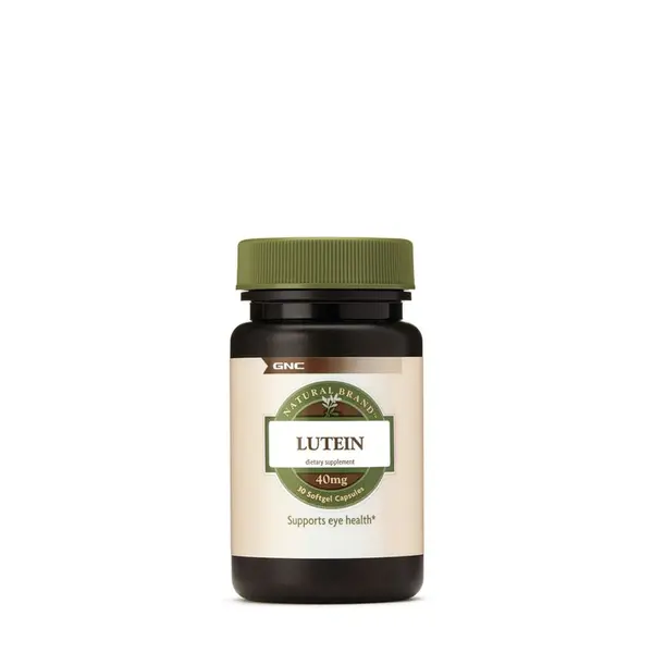 GNC Natural Brand Lutein 40 Mg, Luteina | 30 Cps