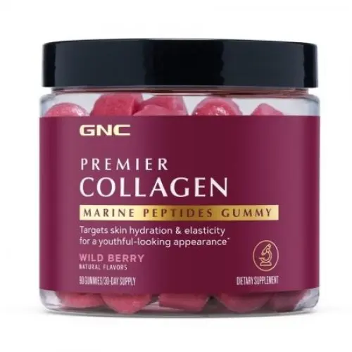 GNC Premier collagen marine peptides gummy x 90 jeleuri (604610) Zephyr Labs