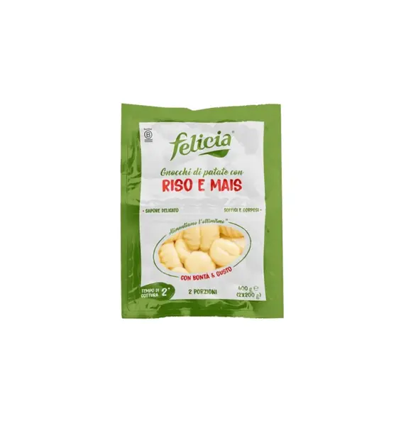 Gnocchi cu cartofi si faina de porumb si orez 400gr