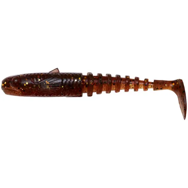 Gobster Shad 9cm 9g Motoroil UV 5Buc