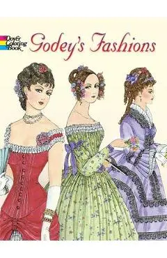 Godey's Fashions Coloring Book - Ming-ju Sun