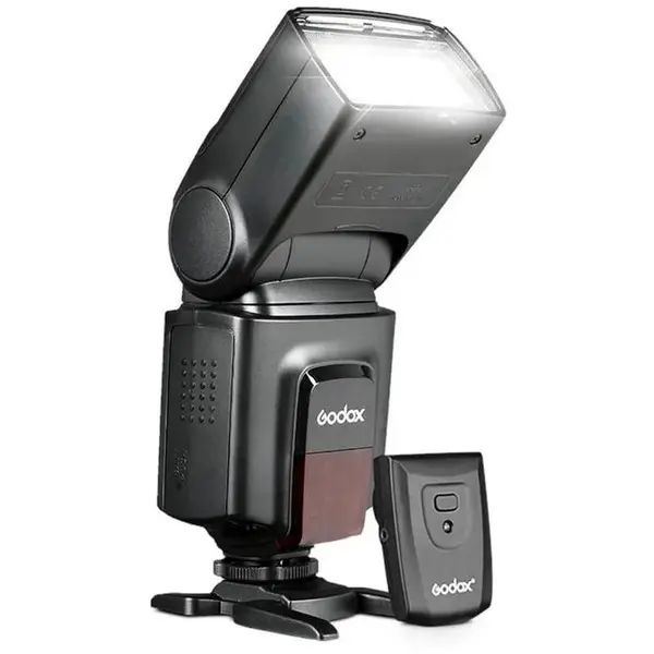 Godox Blitz Godox TT520 III Thinklite, pe patina, aproximativ 33 la ISO 100, Wireless 433 MHz, 16 canale