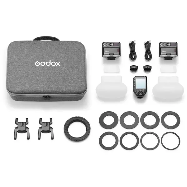 Godox Kit blitz macro Godox MF12 pentru fotografie de prim-plan