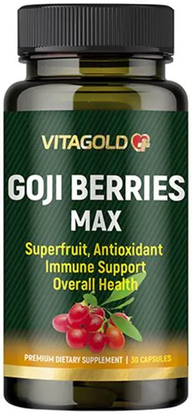 Goji Berries Max, 30 capsule, Vitagold