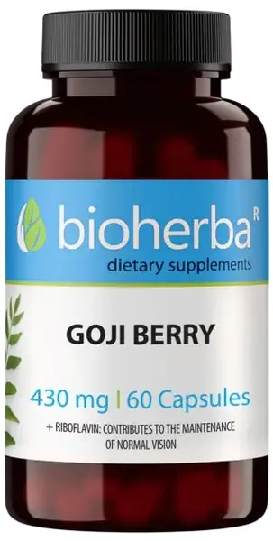 Goji Berry, 430 mg, 60 capsule, Bioherba