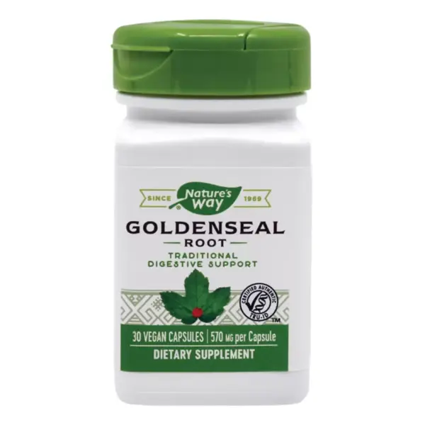 Goldenseal Root Nature's Way, 570 mg, 30 capsule, Secom