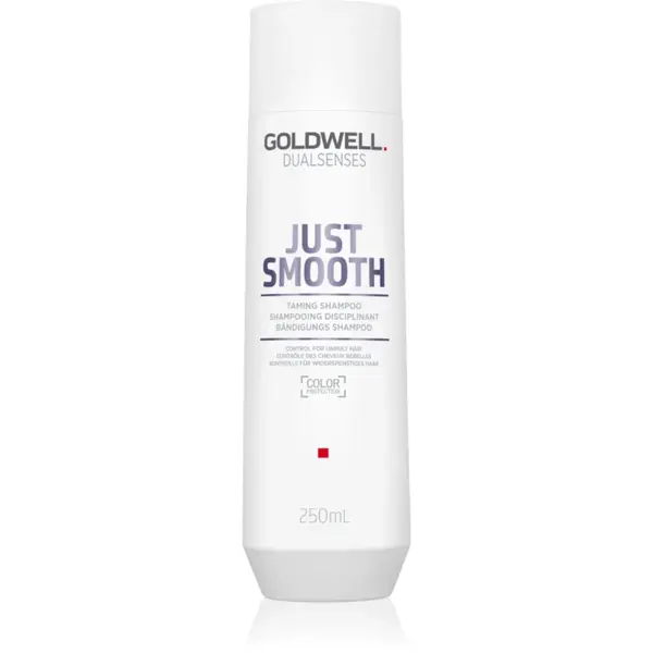 Goldwell Dualsenses Just Smooth sampon pentru indreptarea parului pentru par indisciplinat 250 ml